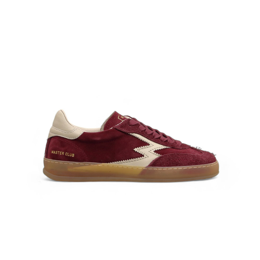 Sneaker Club Suede Bordeaux