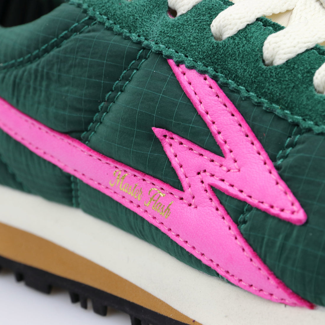 SNEAKER FLASH NYLON VERDE