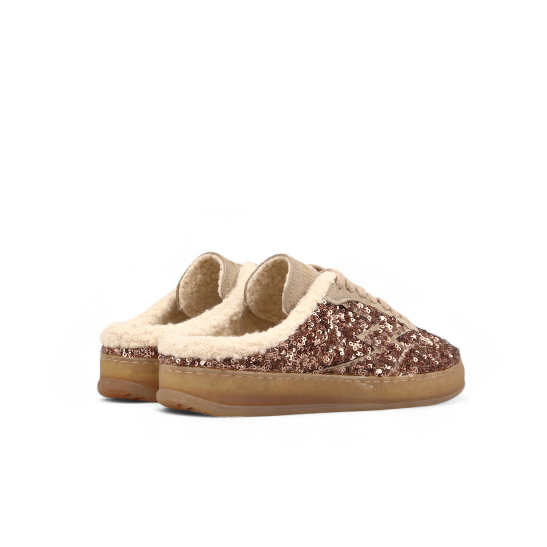 SNEAKER CLUB MULE PAILLETTES ROSA