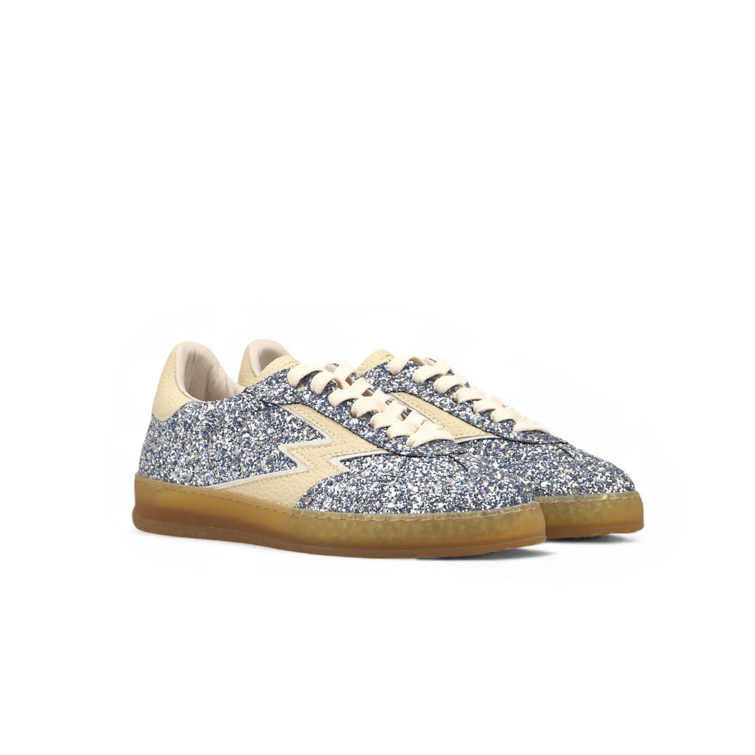 Sneaker Club Glitter Silver Blue