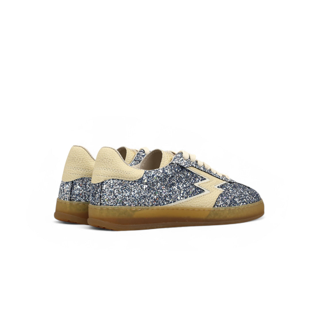 Sneaker Club Glitter Silver Blue