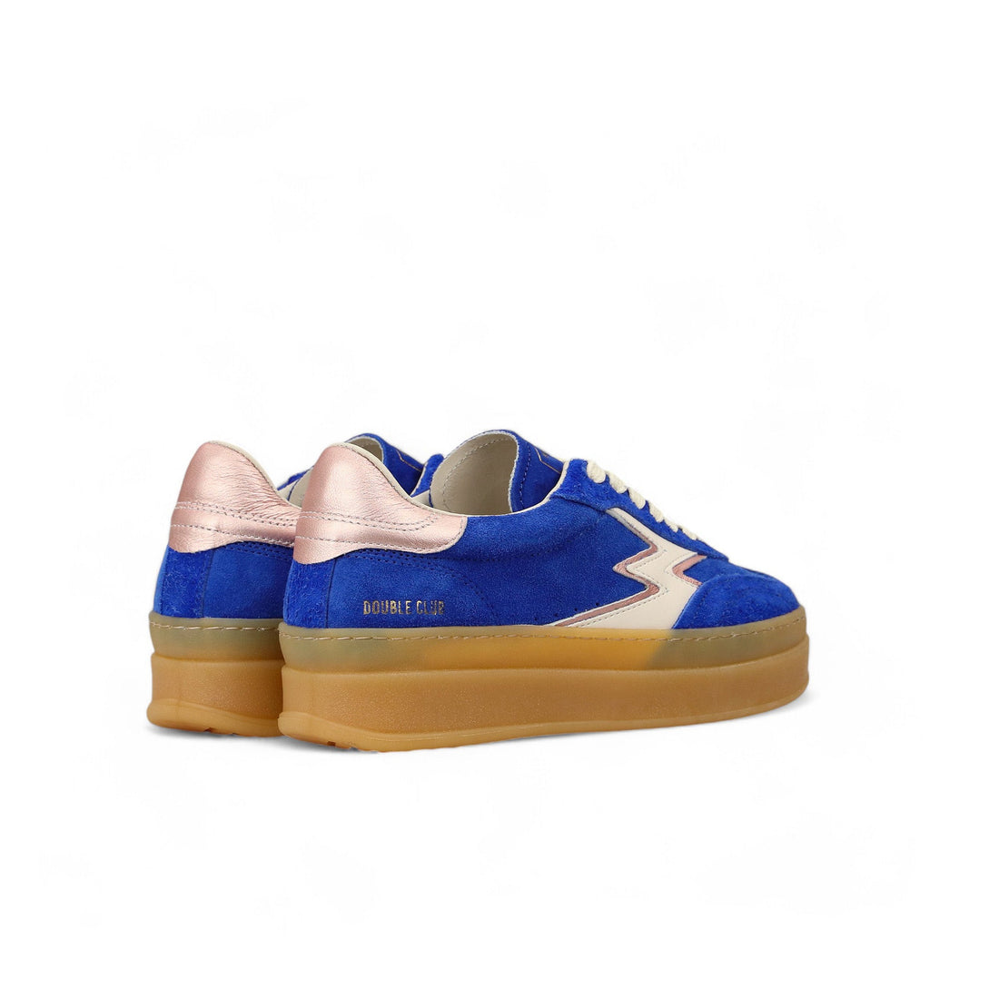 Sneaker Double Club Royal Blu
