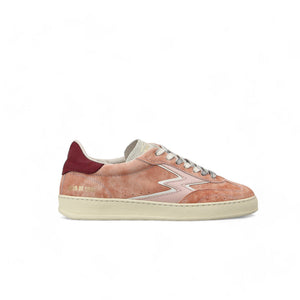 SNEAKER CLUB ROSA EFFETTO STONEWASH