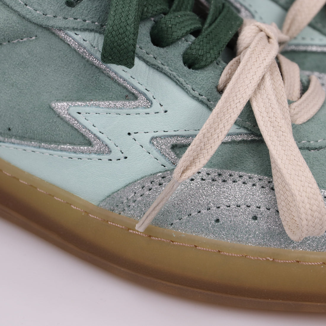 Sneaker Club Suede Verde Menta