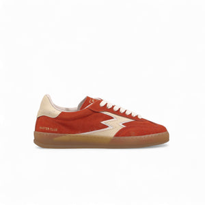 Sneaker Club Suede Arancio Intenso