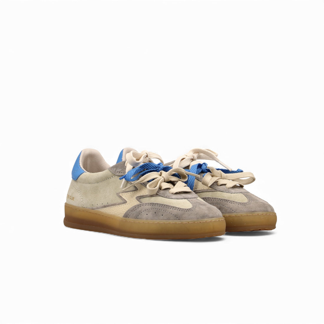 Sneaker Club Suede Grigio Ghiaccio