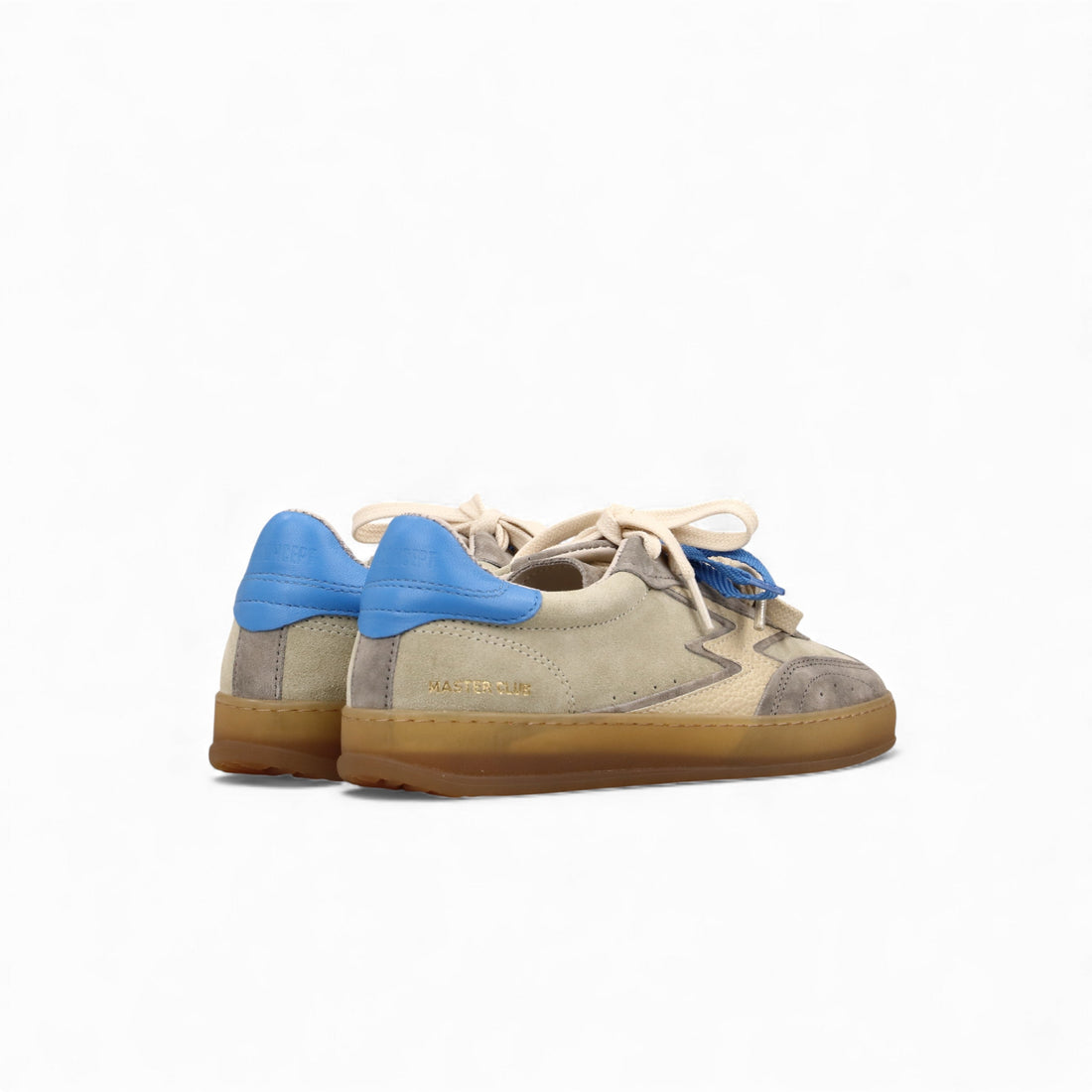 Sneaker Club Suede Grigio Ghiaccio