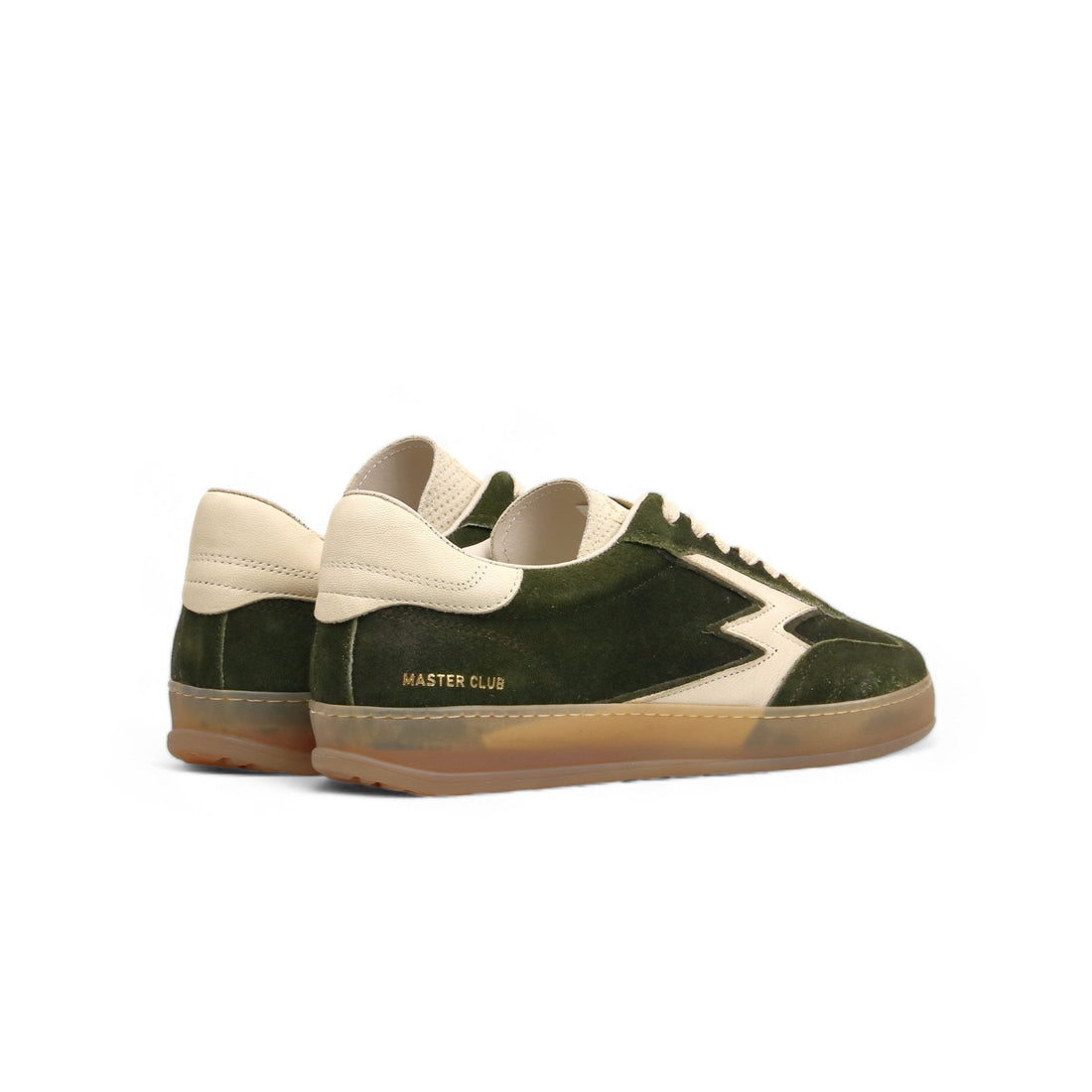 Sneaker Club Suede Tie Dye Verde Militare Uomo