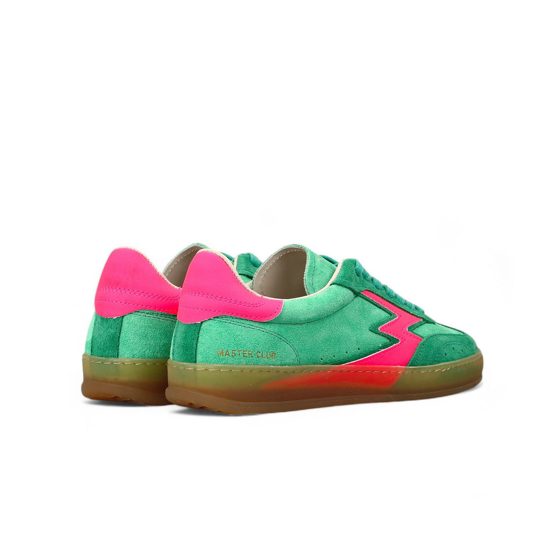 SNEAKER CLUB VERDE MATCHA E FUCSIA