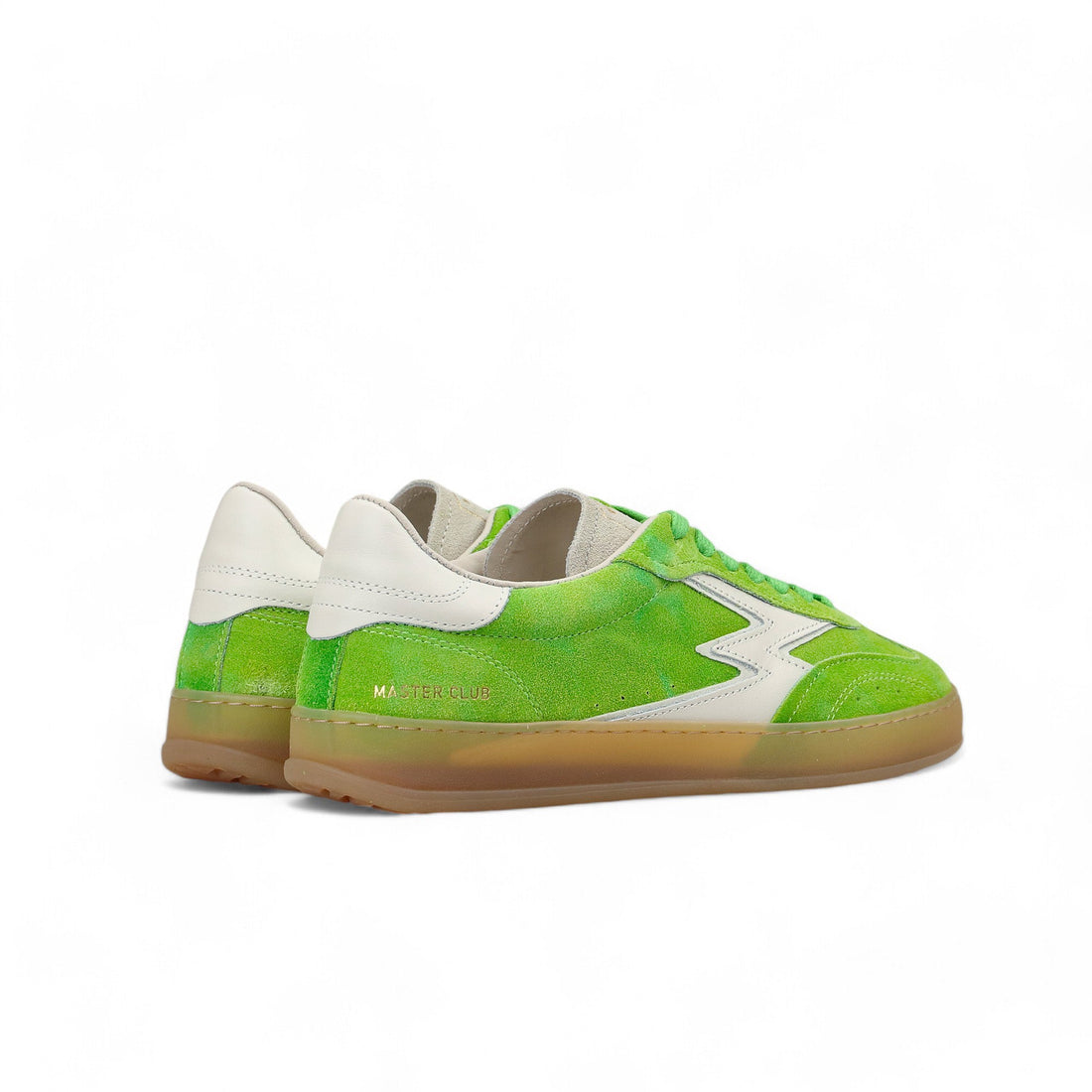 SNEAKER CLUB VERDE MELA EFFETTO STONEWASH