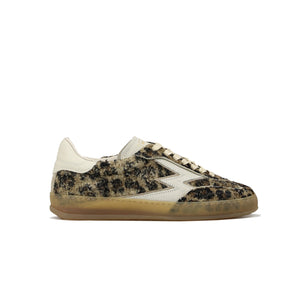 SNEAKER CLUB SABBIA STAMPA LEOPARDO