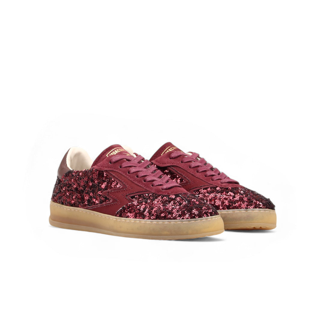 SNEAKER CLUB PAILLETTES BORDEAUX