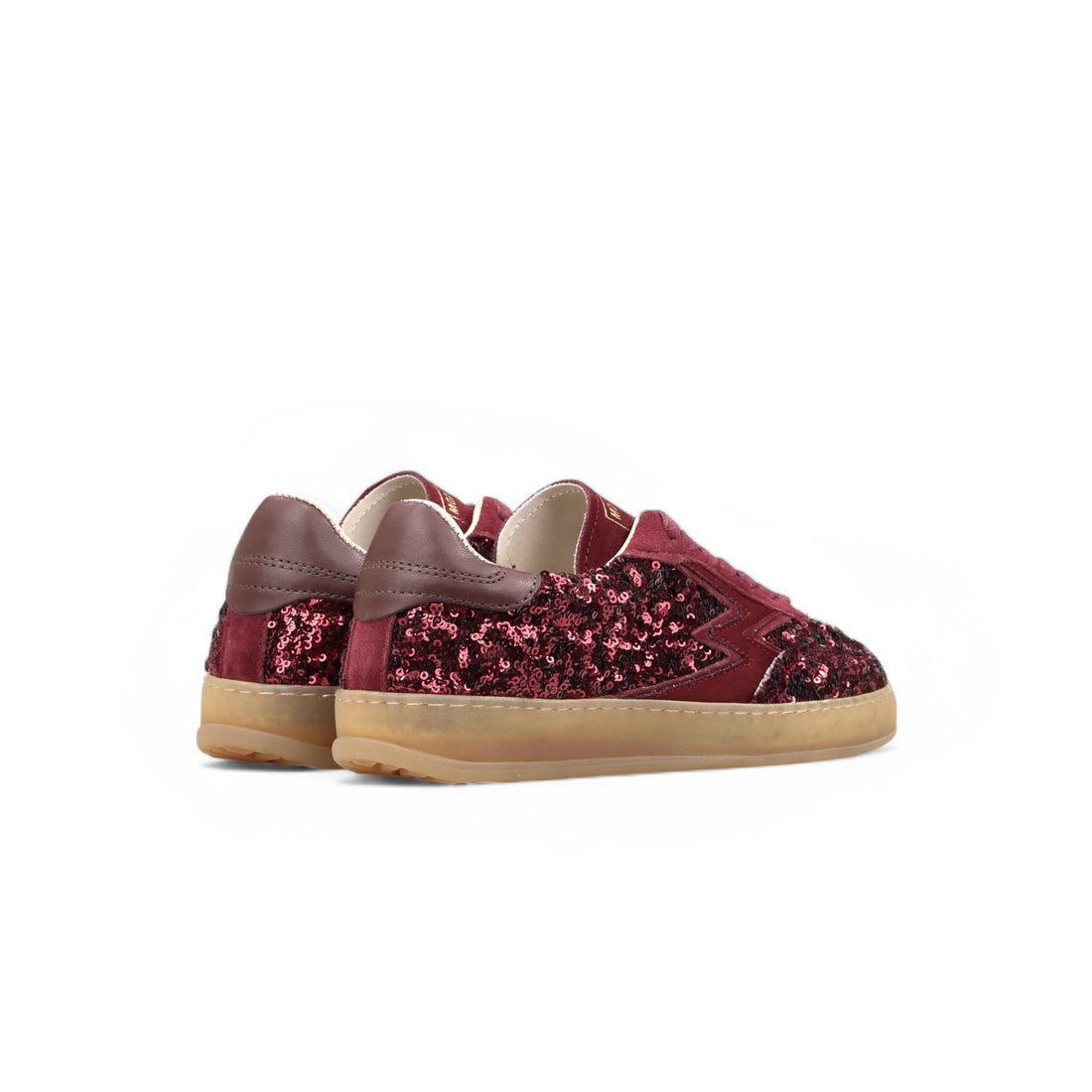 SNEAKER CLUB PAILLETTES BORDEAUX
