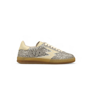 Sneaker Club Glitter Argento