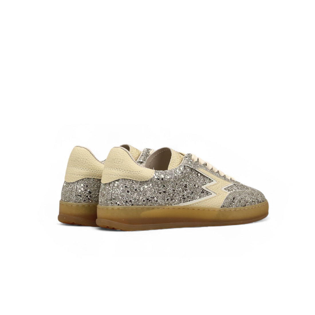 Sneaker Club Glitter Argento