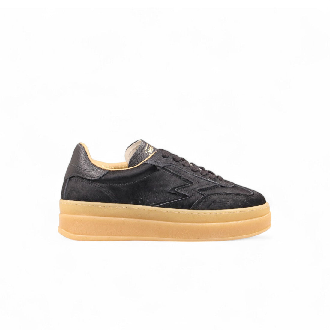 SNEAKER DOUBLE CLUB CAVALLINO NERO