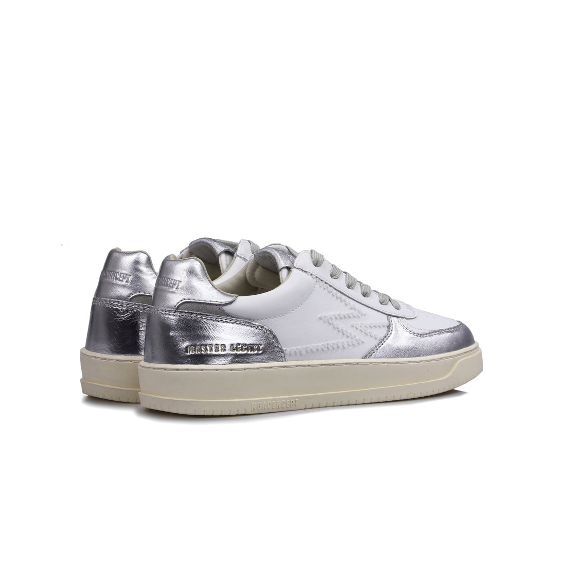 Sneaker Legacy logo ricamato dettagli argento