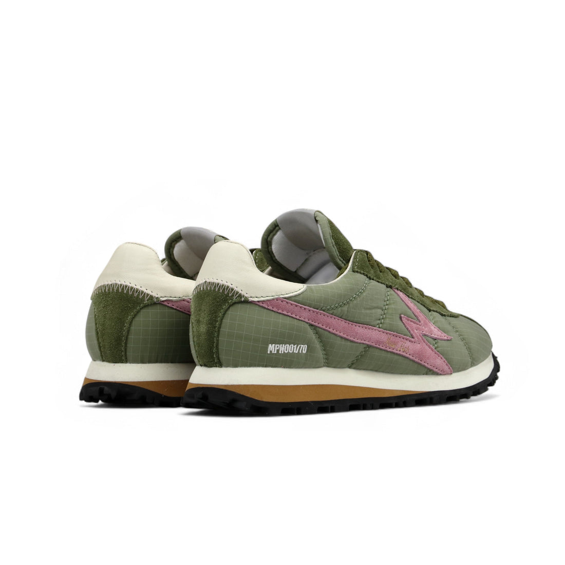 SNEAKER FLASH NYLON VERDE MILITARE