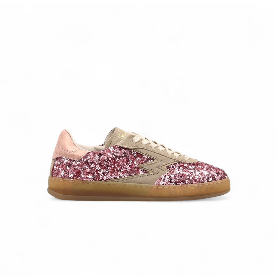 SNEAKER CLUB PAILLETTES ROSA