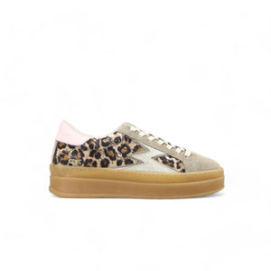 Sneaker Iconic Double Leopardo