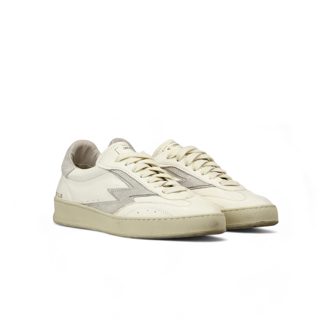 Sneaker Club Off-White Logo Grigio Donna