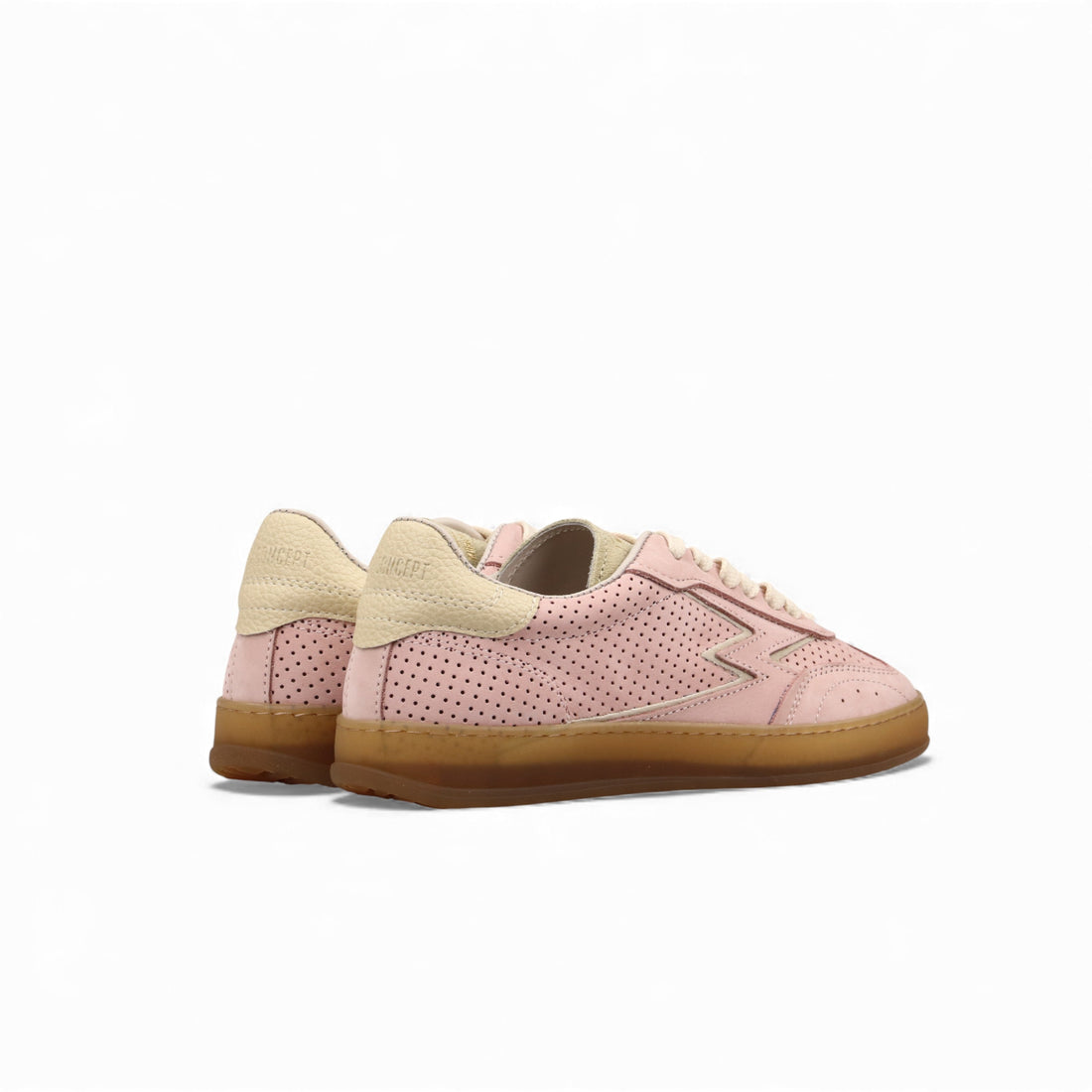 Sneaker Club Baby Pink Pelle Traforata