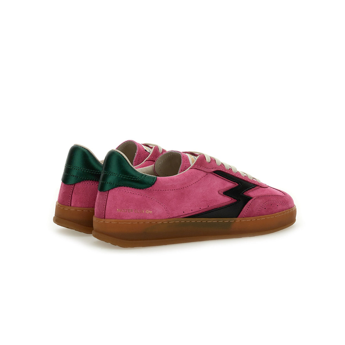 Sneaker Club Rosa Backtab Verde