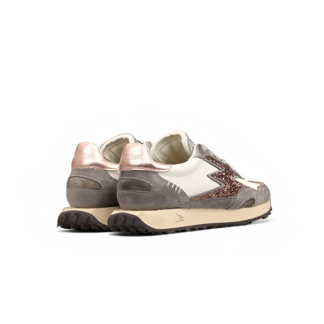 SNEAKER HYPE BIANCHE CON GLITTER