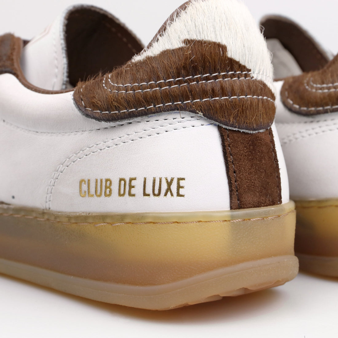 Sneaker Club Deluxe Dettagli Cavallino