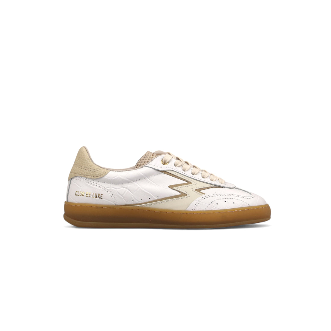 SNEAKER CLUB COCCODRILLO BIANCA
