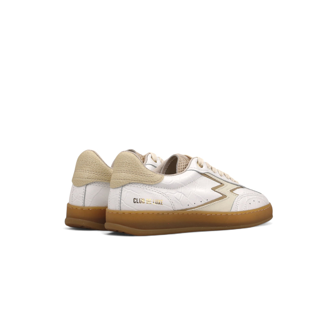 SNEAKER CLUB COCCODRILLO BIANCA