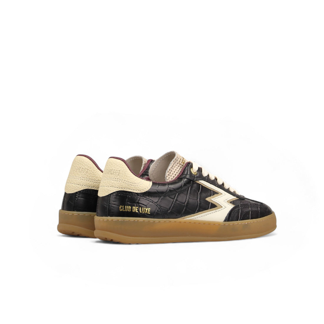 SNEAKER CLUB COCCODRILLO NERA