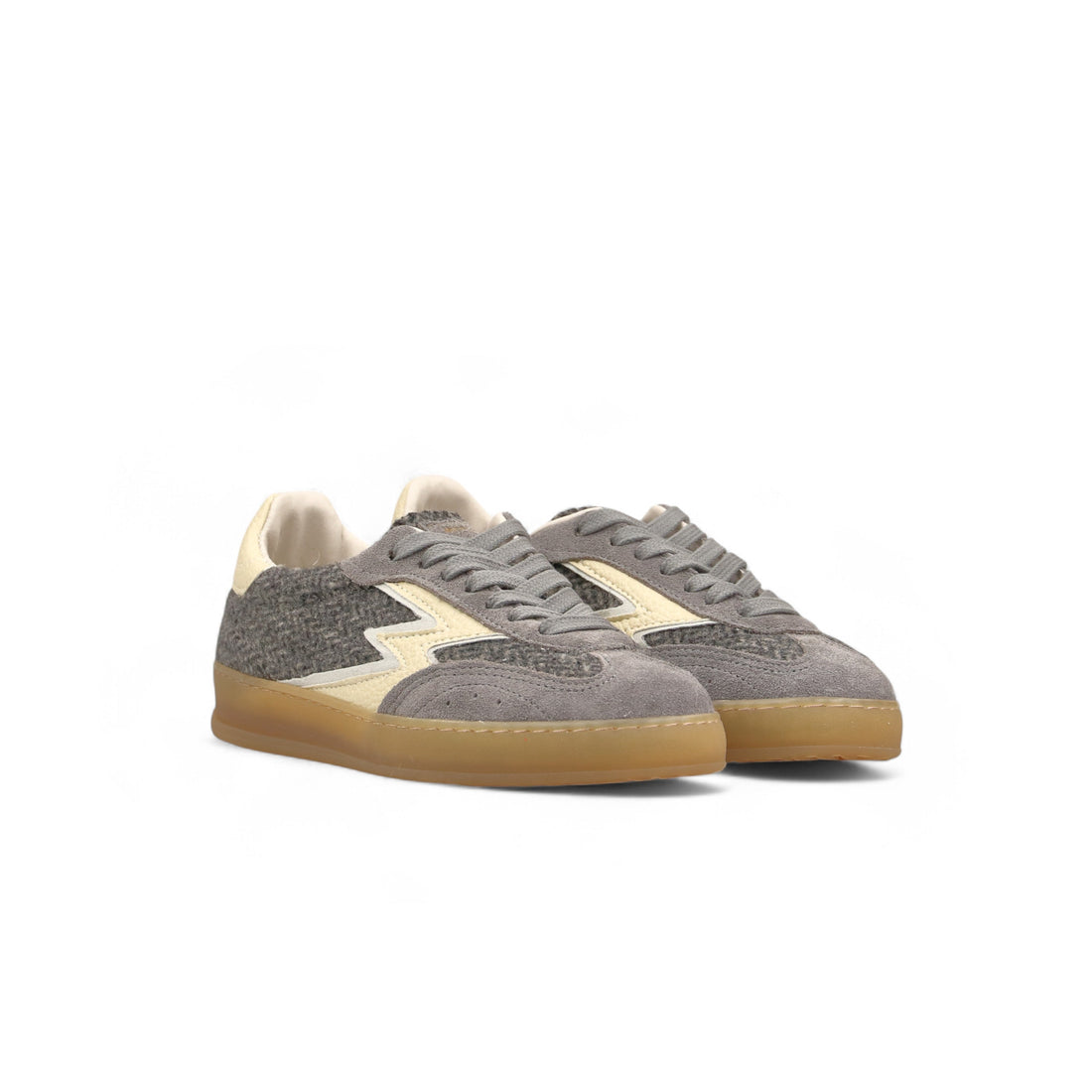 SNEAKER CLUB TWEED GRIGIO uomo