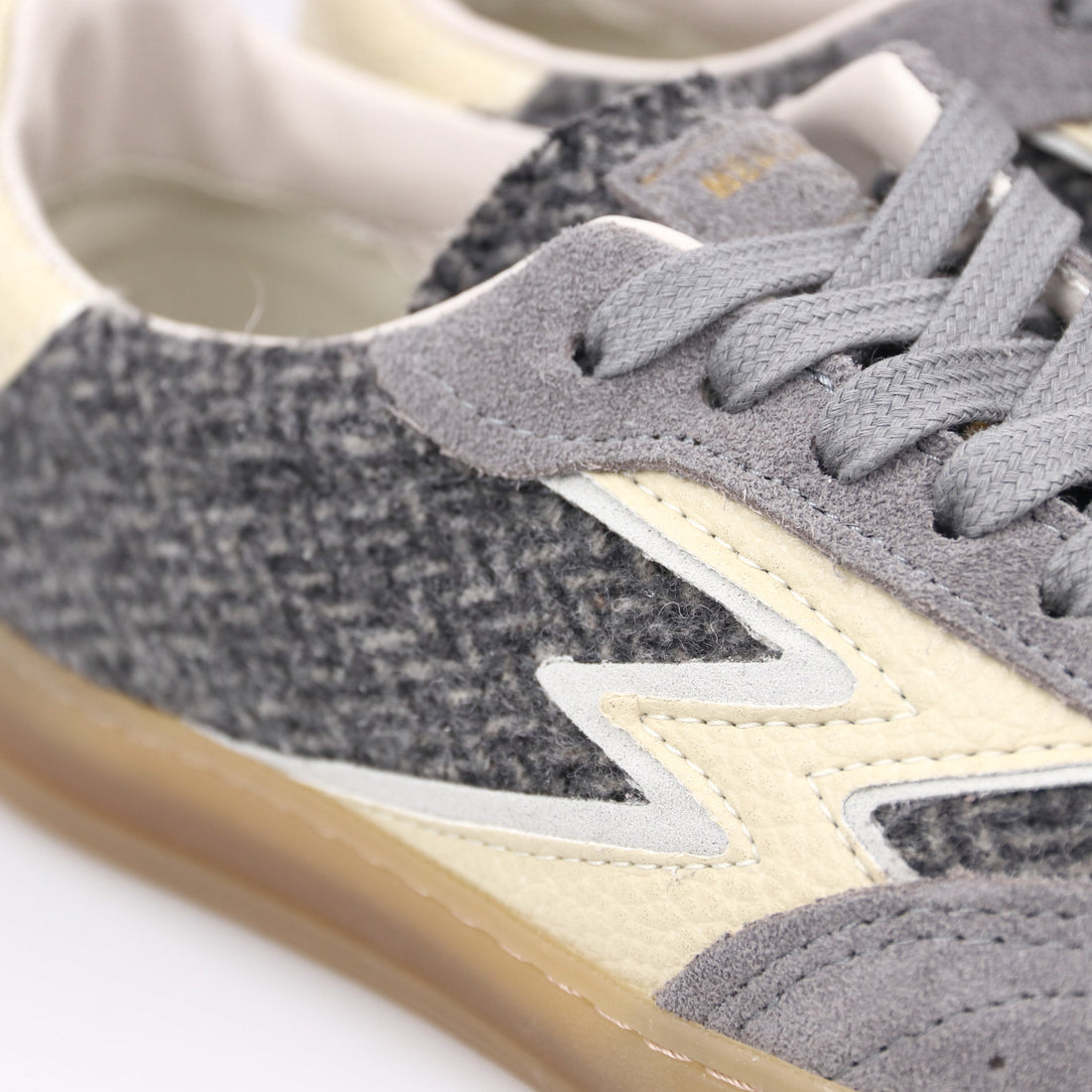 SNEAKER CLUB TWEED GRIGIO uomo
