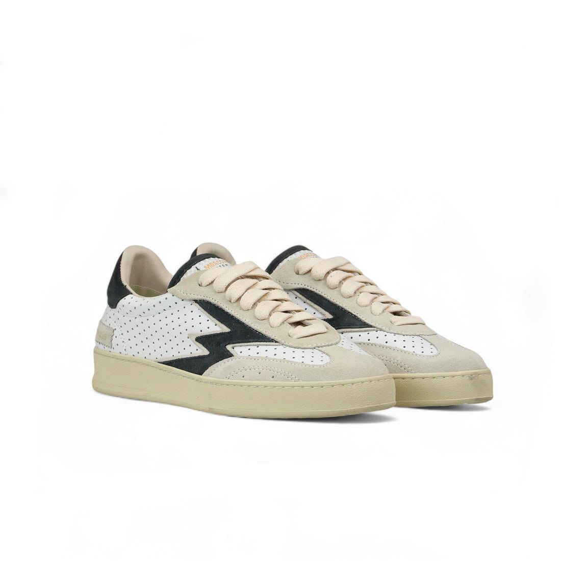 Sneaker Club Bianca Logo nero