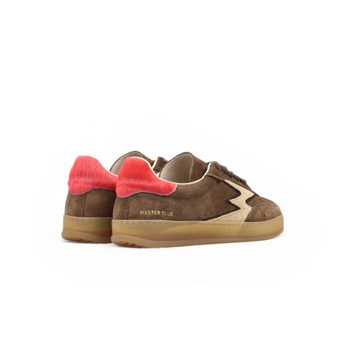 SNEAKER CLUB SUEDE CACAO E CAVALLINO