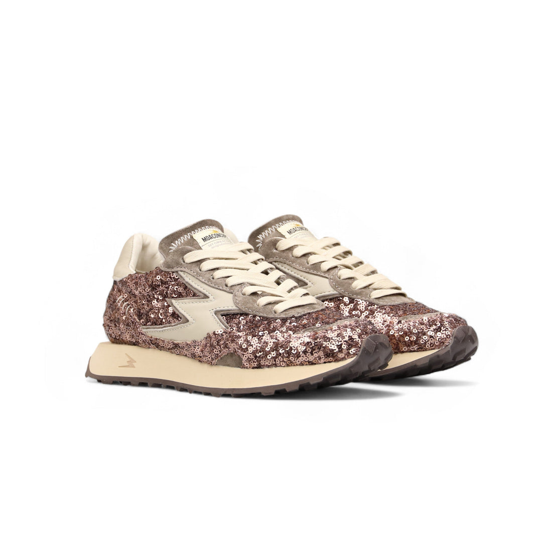 SNEAKER HYPE PAILLETTES ROSA