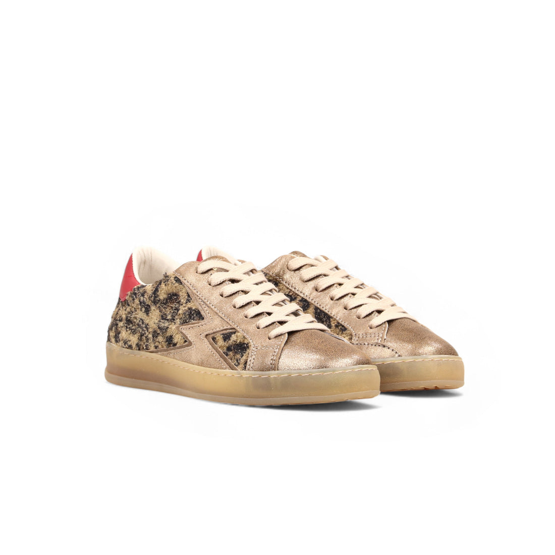SNEAKER ICONIC SUEDE LEOPARDO