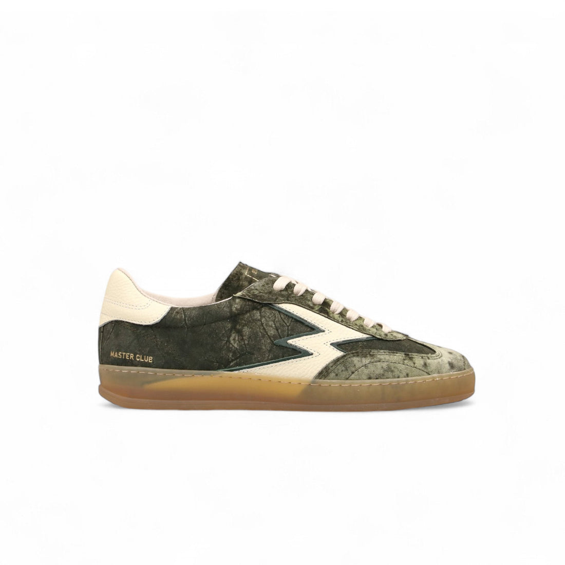 SNEAKER CLUB SUEDE SMERIGLIATO VERDE uomo