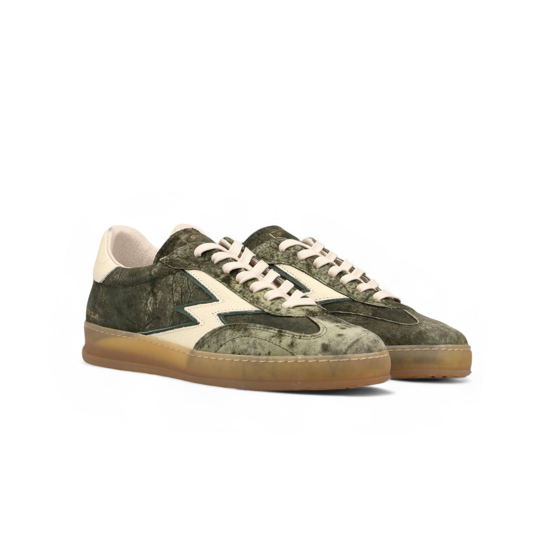 SNEAKER CLUB SUEDE SMERIGLIATO VERDE uomo