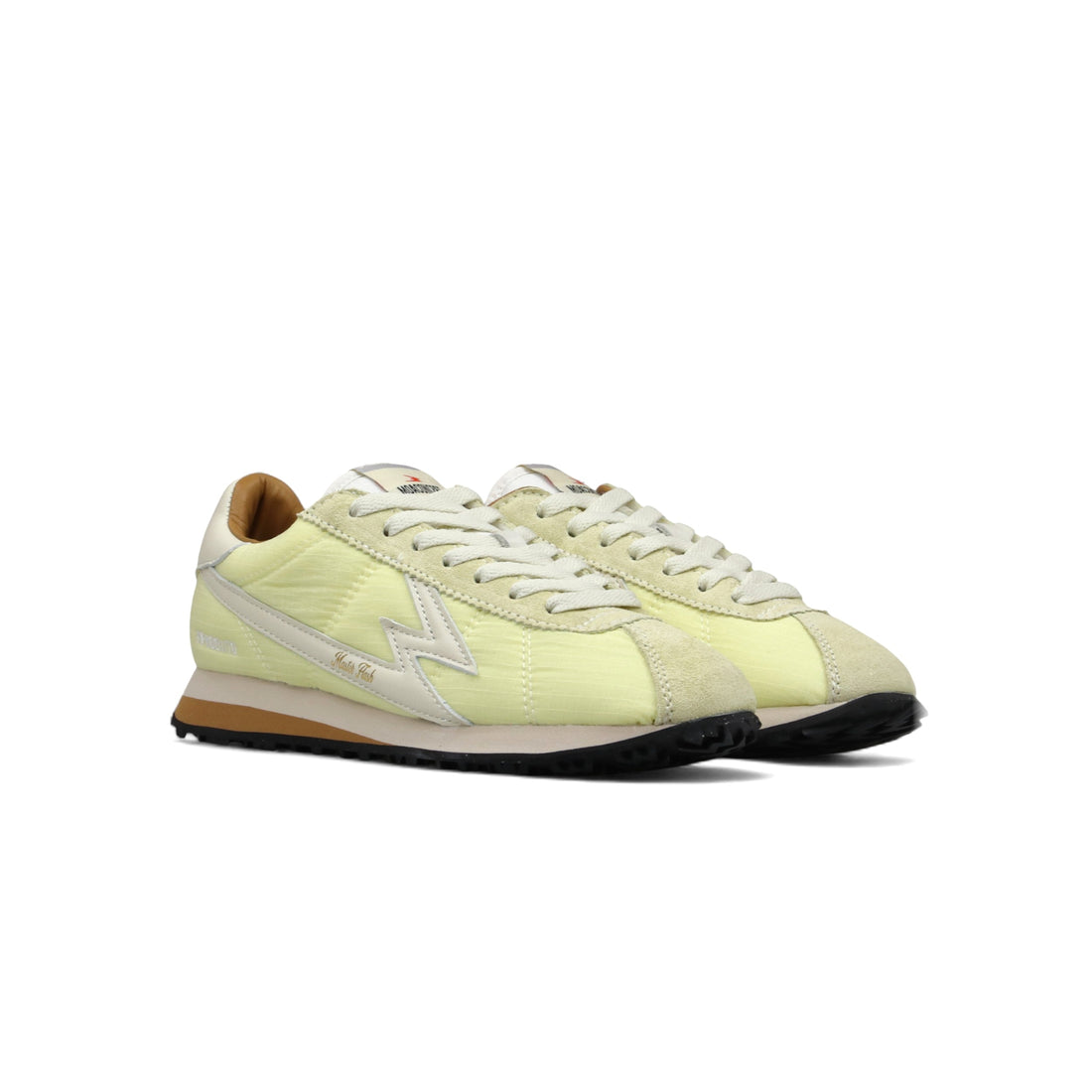 Sneaker Flash Nylon Giallo e Off White