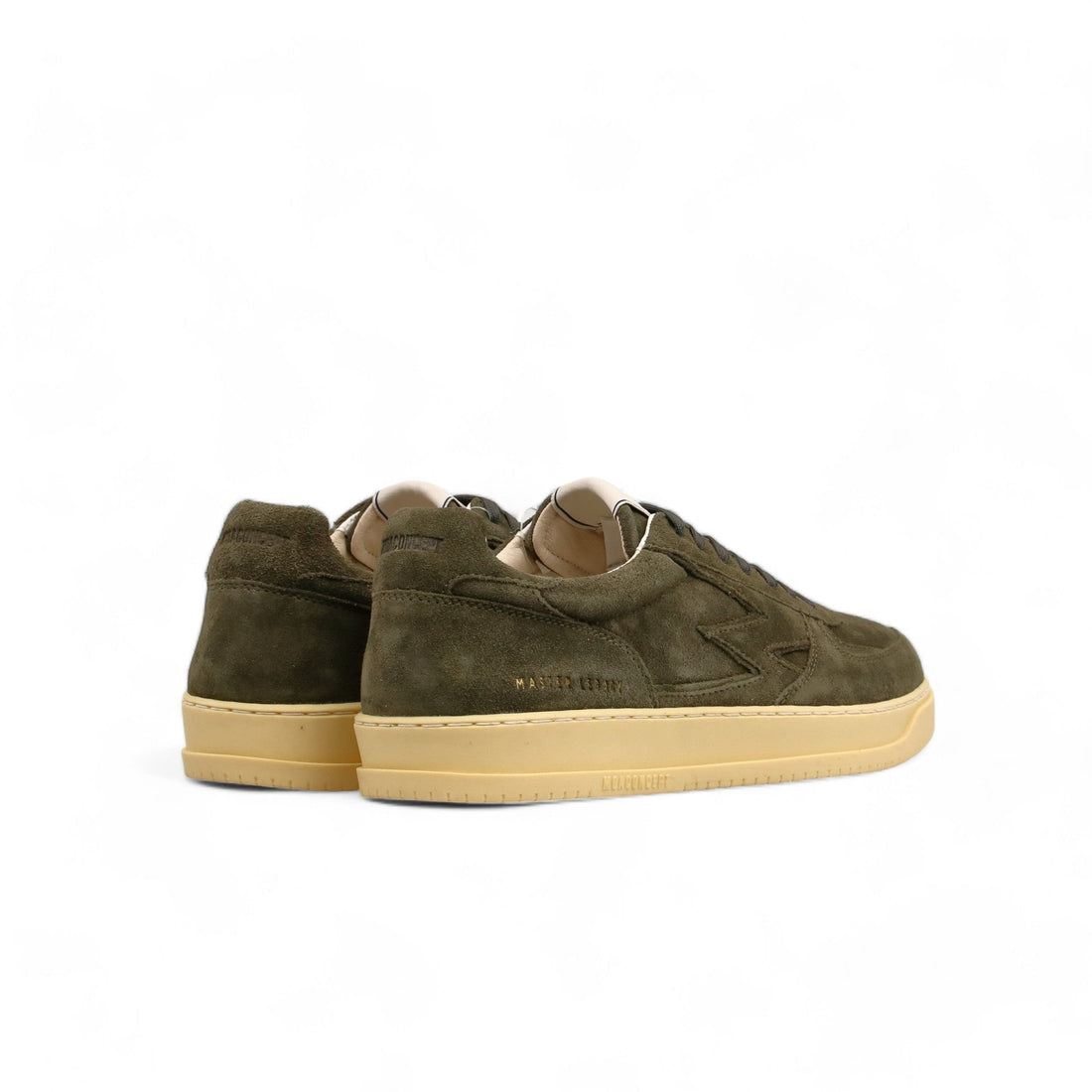Legacy suede military green sneaker