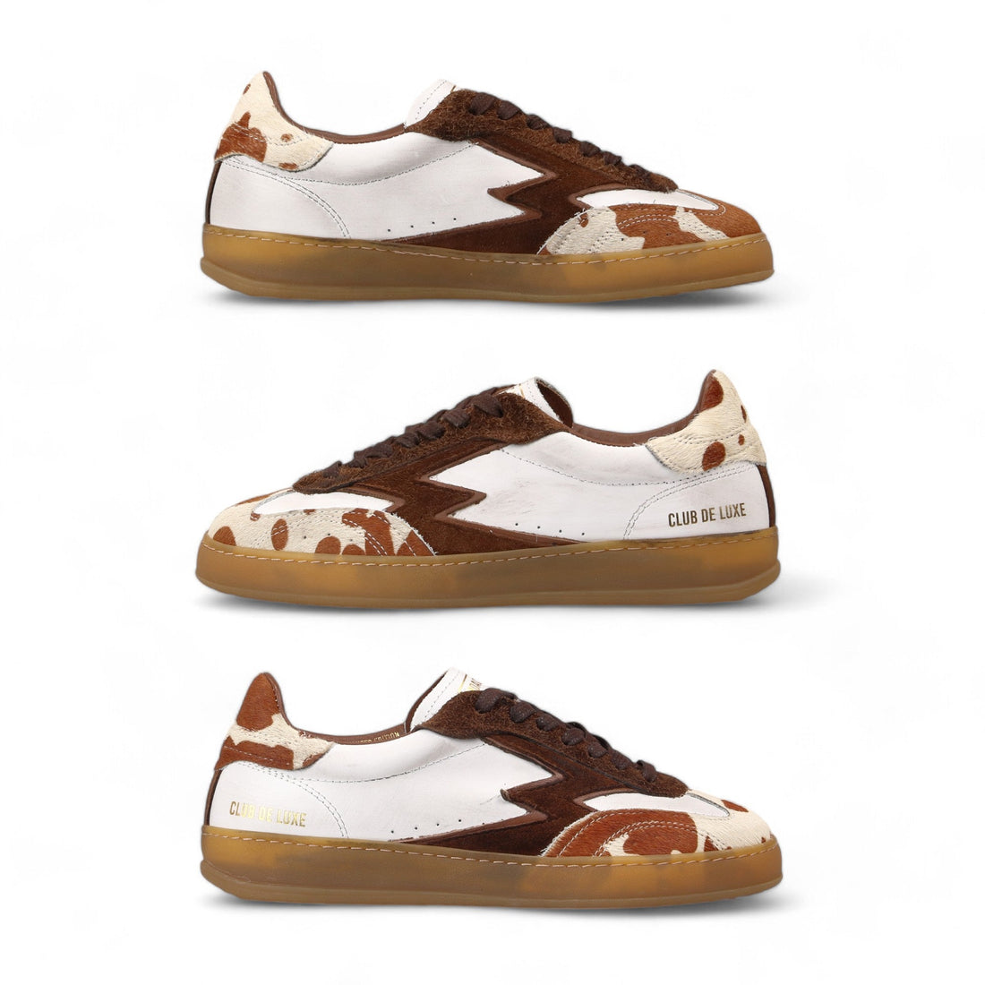 Sneaker Club Deluxe Dettagli Cavallino