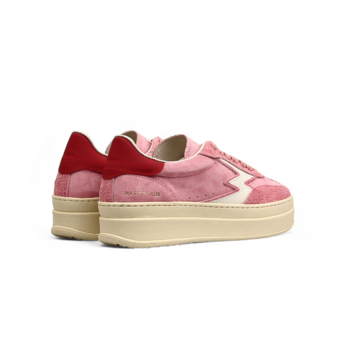 Sneaker Double Club Deluxe Suede Rosa