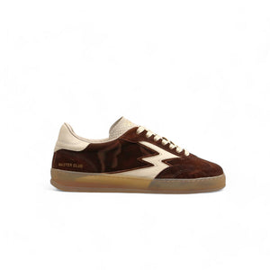 Sneaker Club Suede Tie Dye Marrone Donna